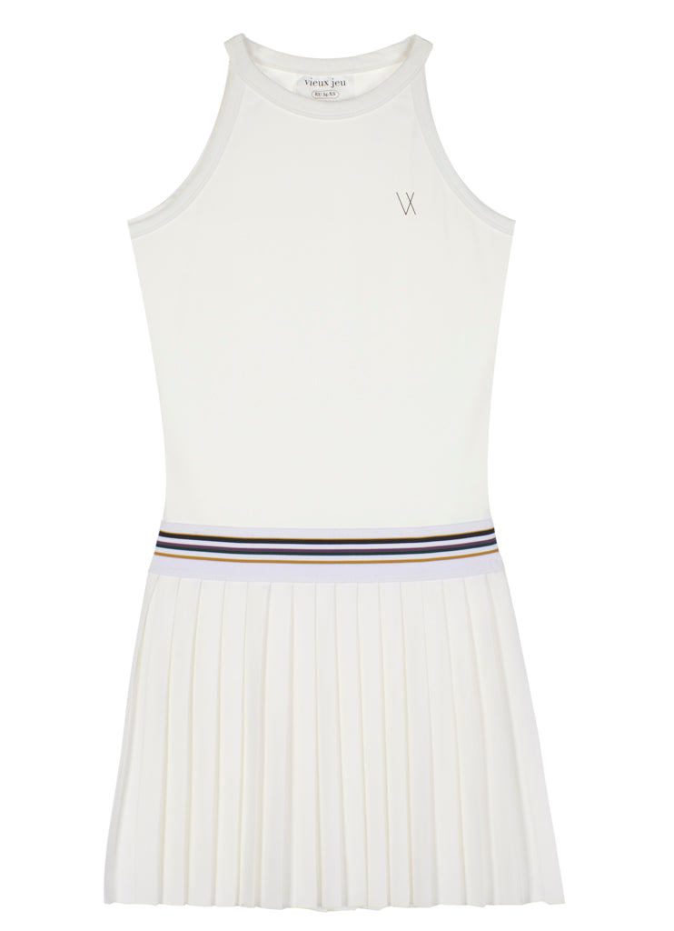 Vieux Jeu Robe Lara Blanche