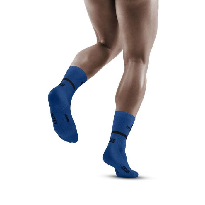 CEP Socks Men Mid Bleu