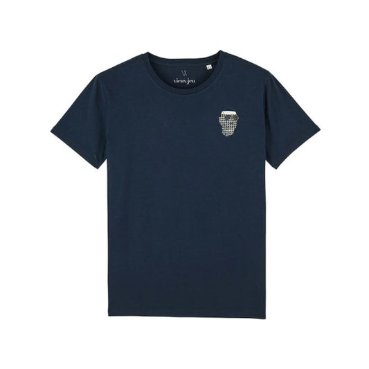 Vieux Jeu Tshirt Bold Mini Navy