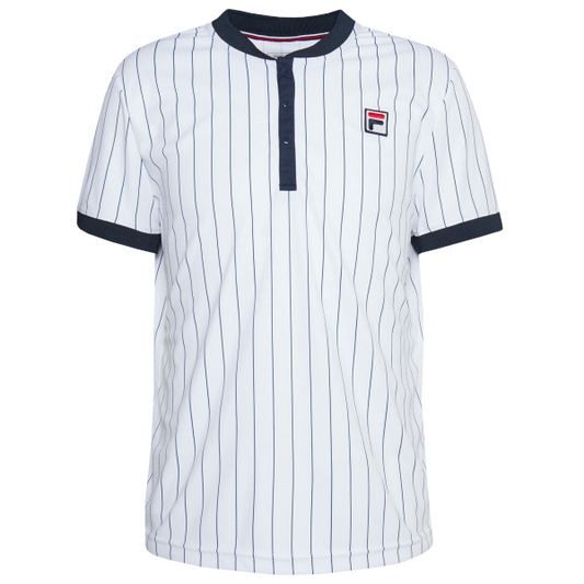 Fila T-Shirt Button Blanc