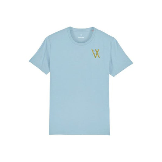 Vieux Jeu Tshirt Lopa Bleu Ciel