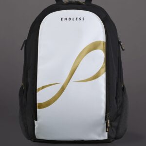 ENDLESS BACKPACK ICON WHITE GOLD